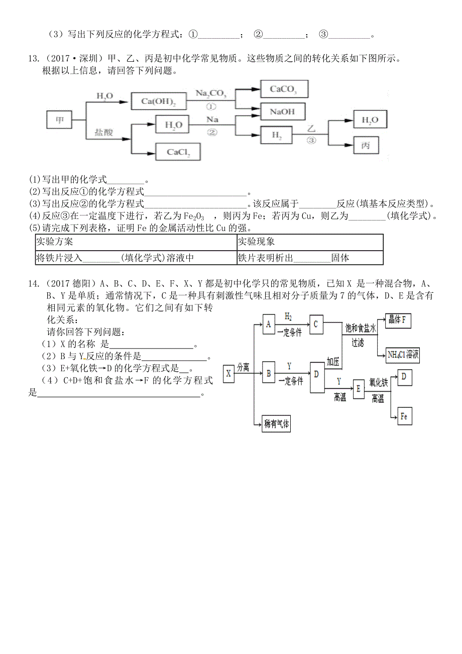 中考专题复习之推断题.doc_第4页