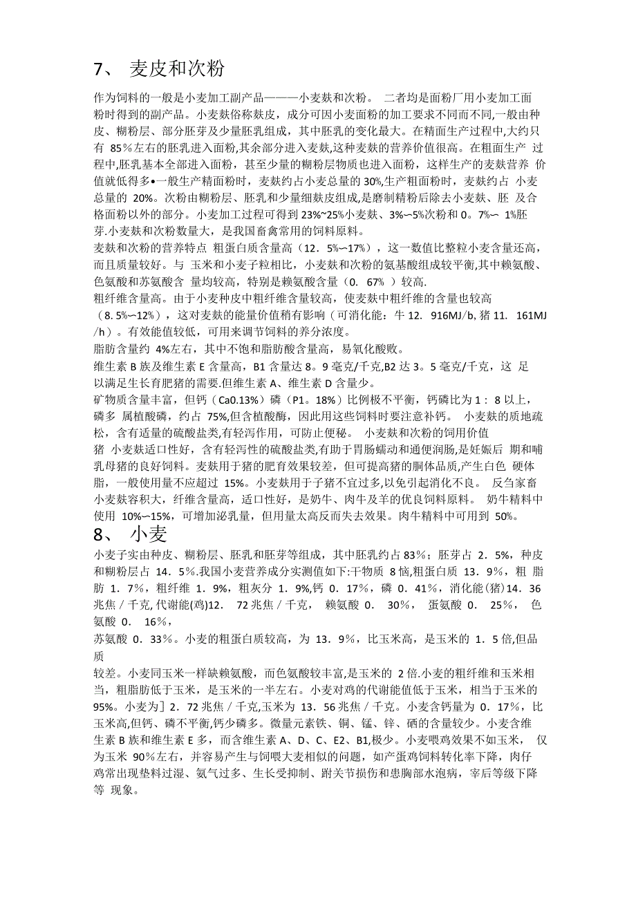 40种常见饲料原料基础知识_第3页