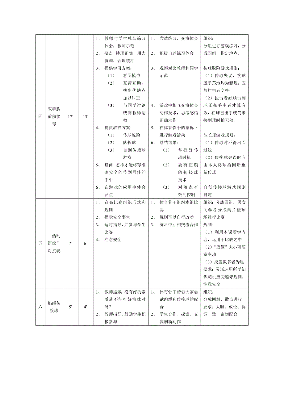 篮球双手胸前传接球.doc_第2页