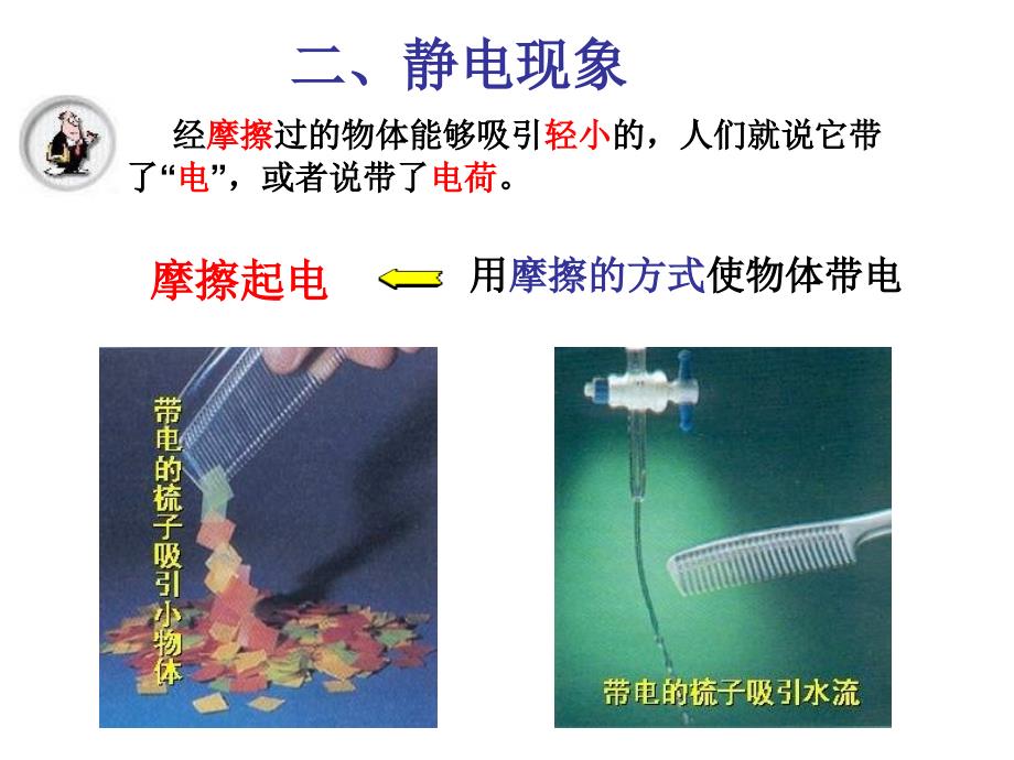 新苏科版八年级物理下册七章.从粒子到宇宙二静电现象课件11_第1页