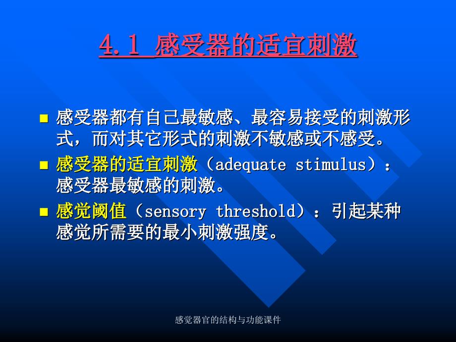 感觉器官的结构与功能课件_第4页