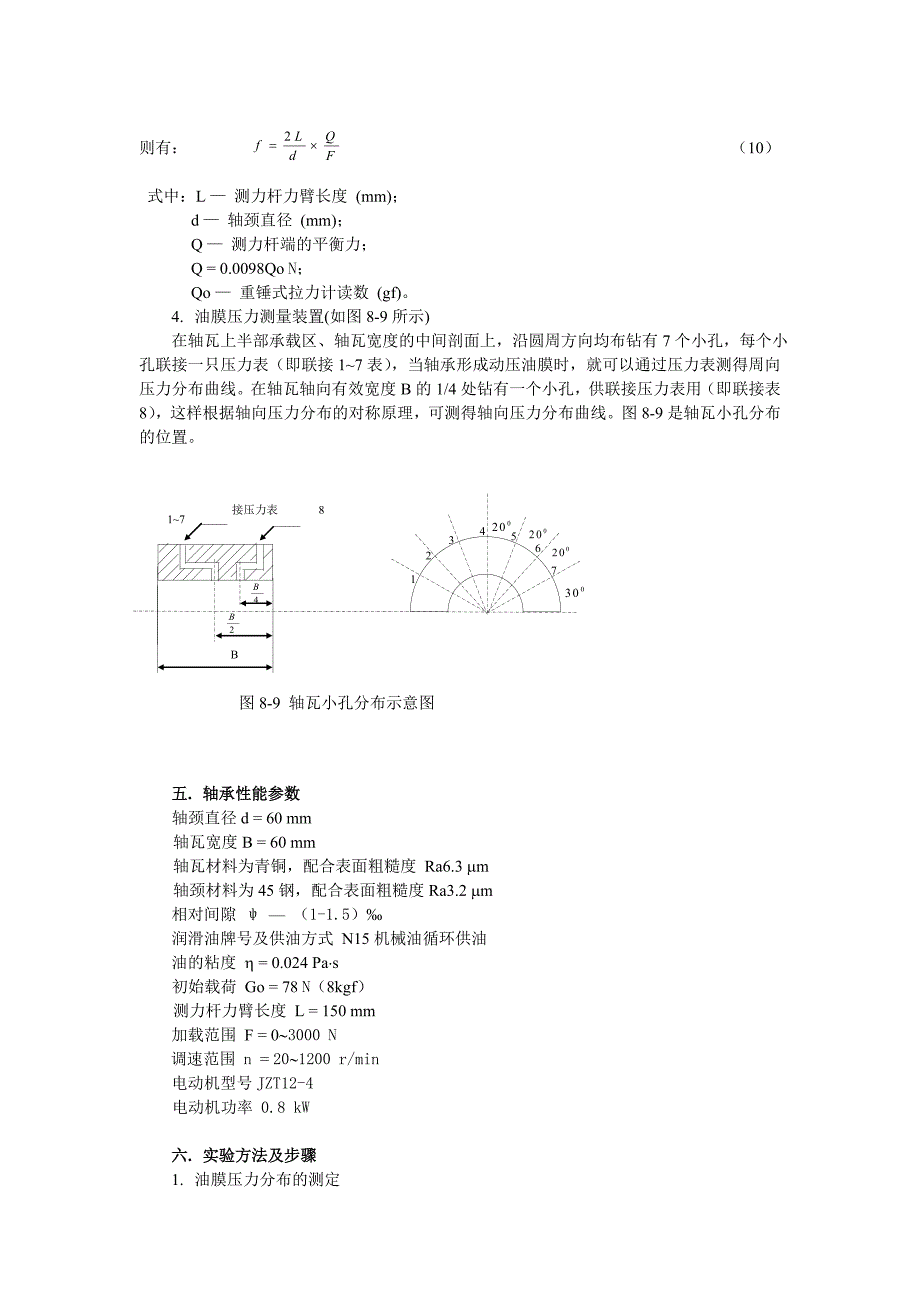 液体动压润滑径向轴承油膜压力和特性曲线_第3页