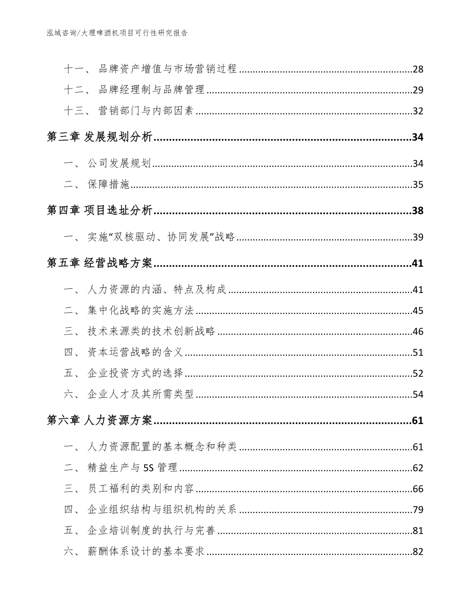 大理啤酒机项目可行性研究报告【模板参考】_第3页