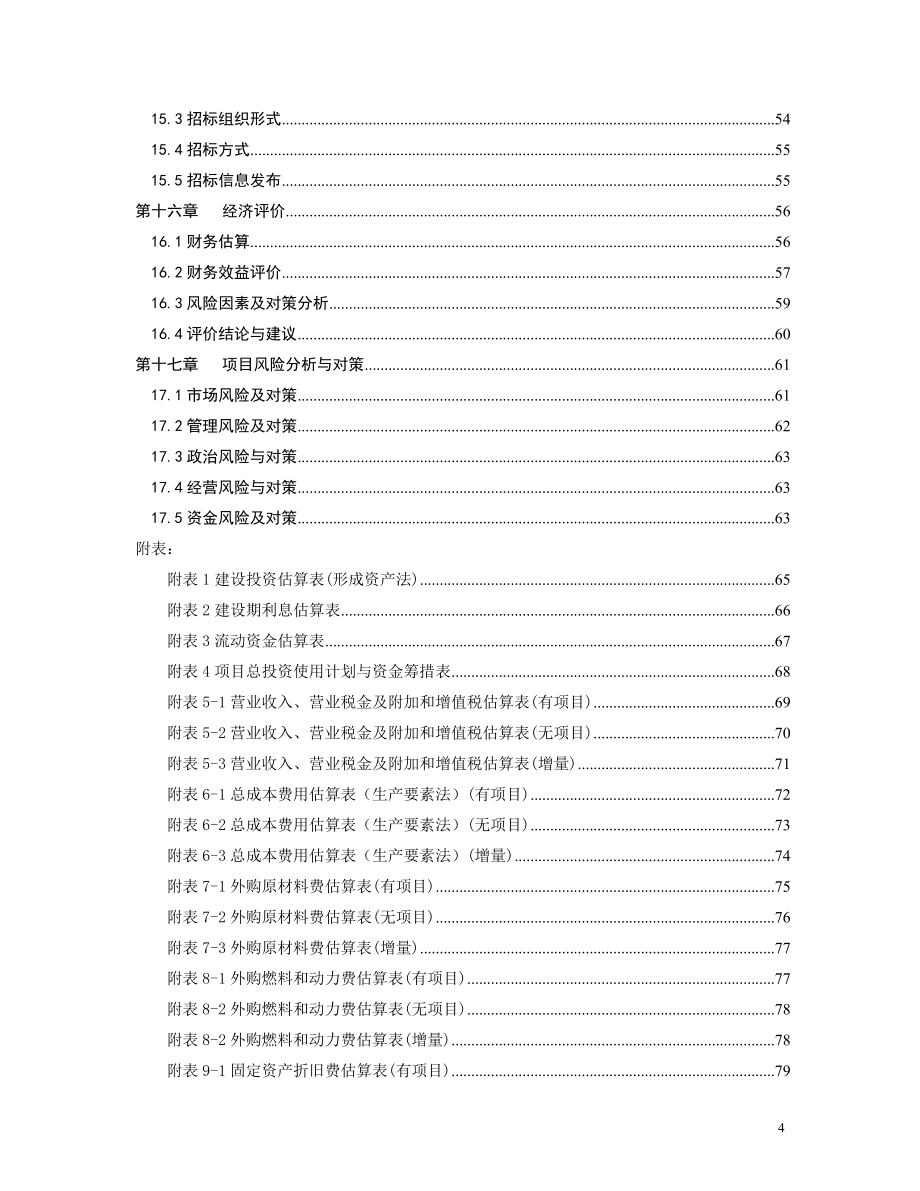 2010年国家技术改造推荐项目资金申请报告_第4页