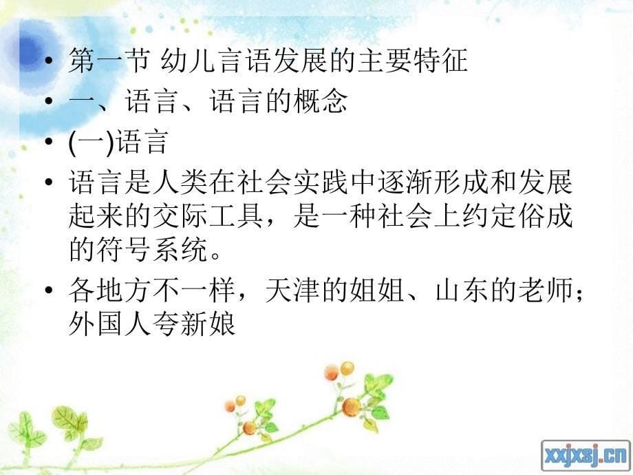 幼儿心理学第八章 幼儿的言语_第5页