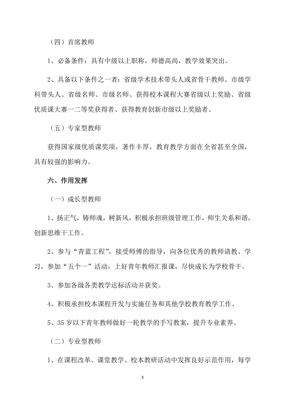 中学教师梯队建设实施活动方案_第3页