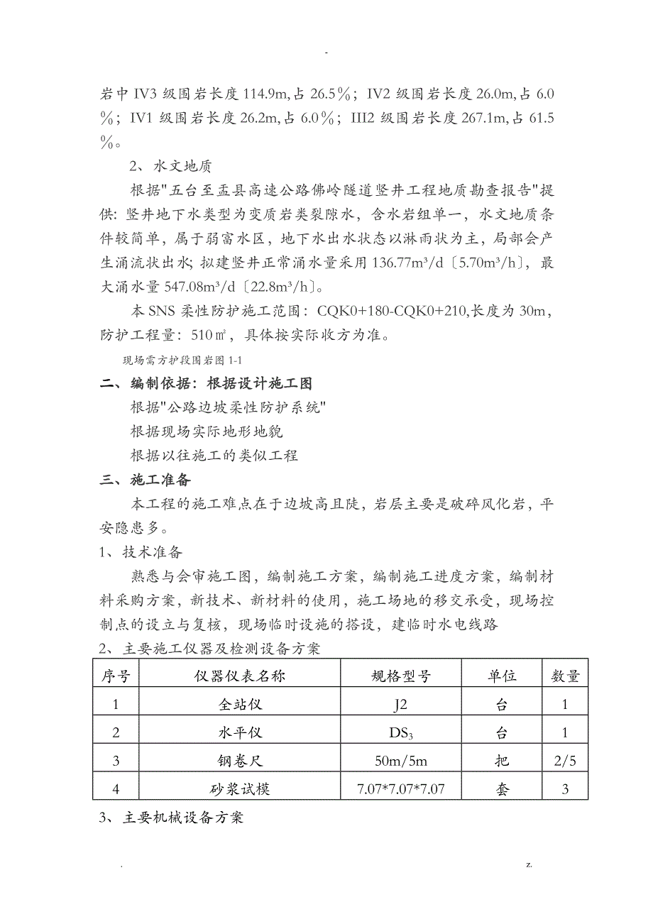 SNS主动防护网施工组织设计_第2页