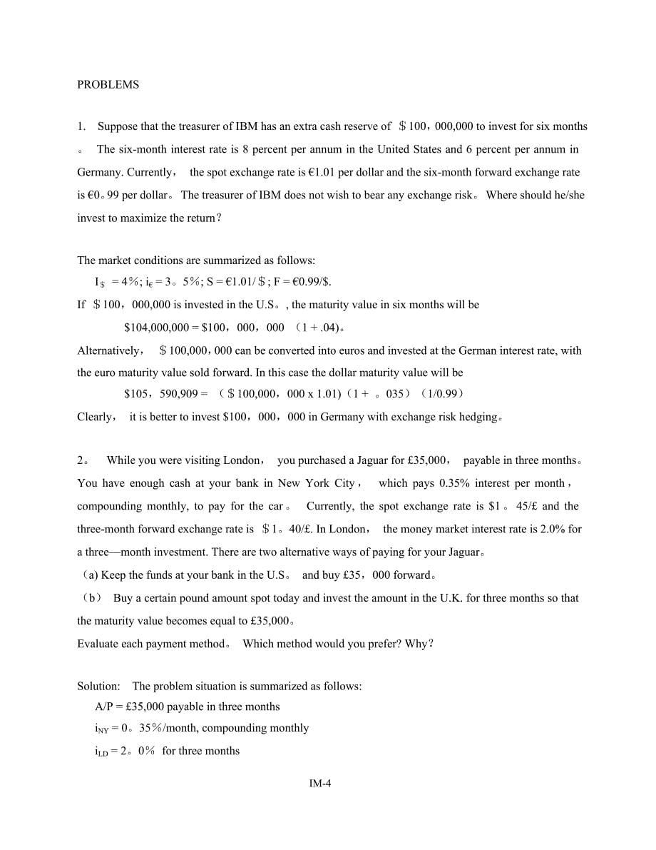 国际财务管理课后习题答案(第六章).doc_第5页