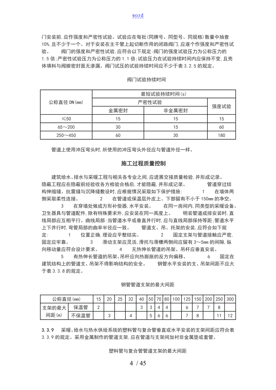 给排水采暖高质量验收要求规范_第4页