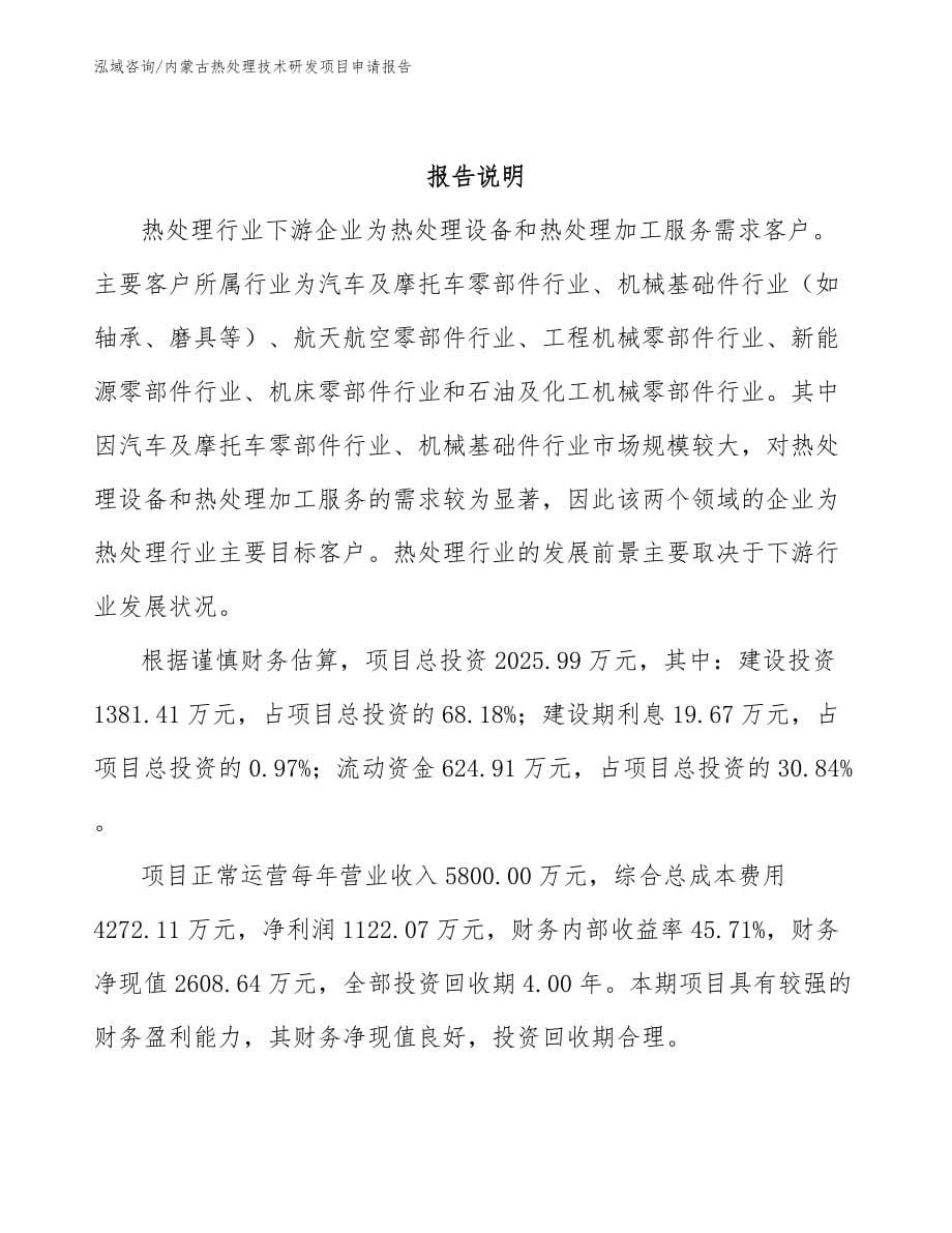 内蒙古热处理技术研发项目申请报告_第5页