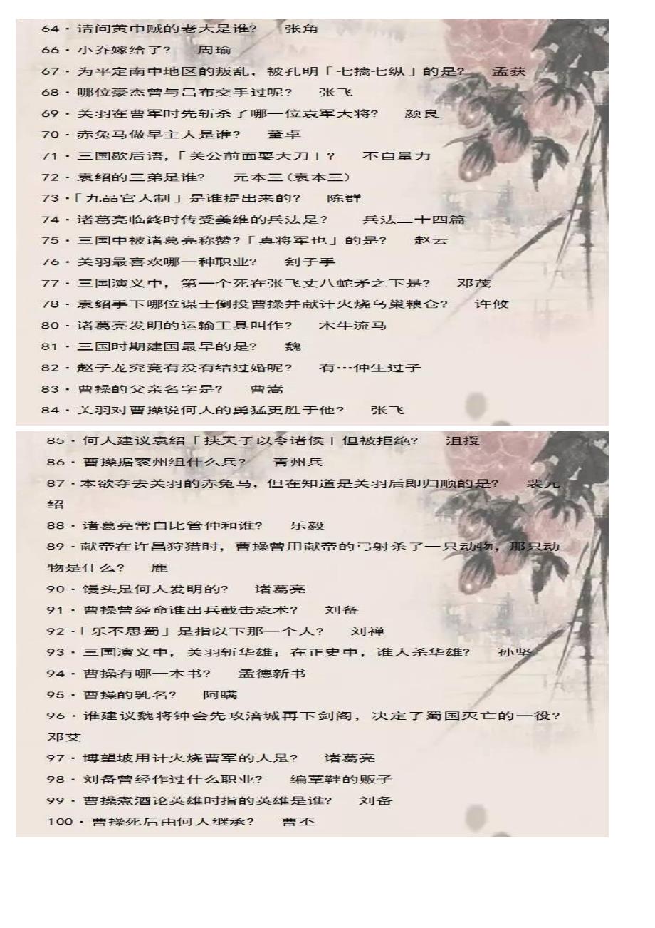 四大名著常考300题_第2页