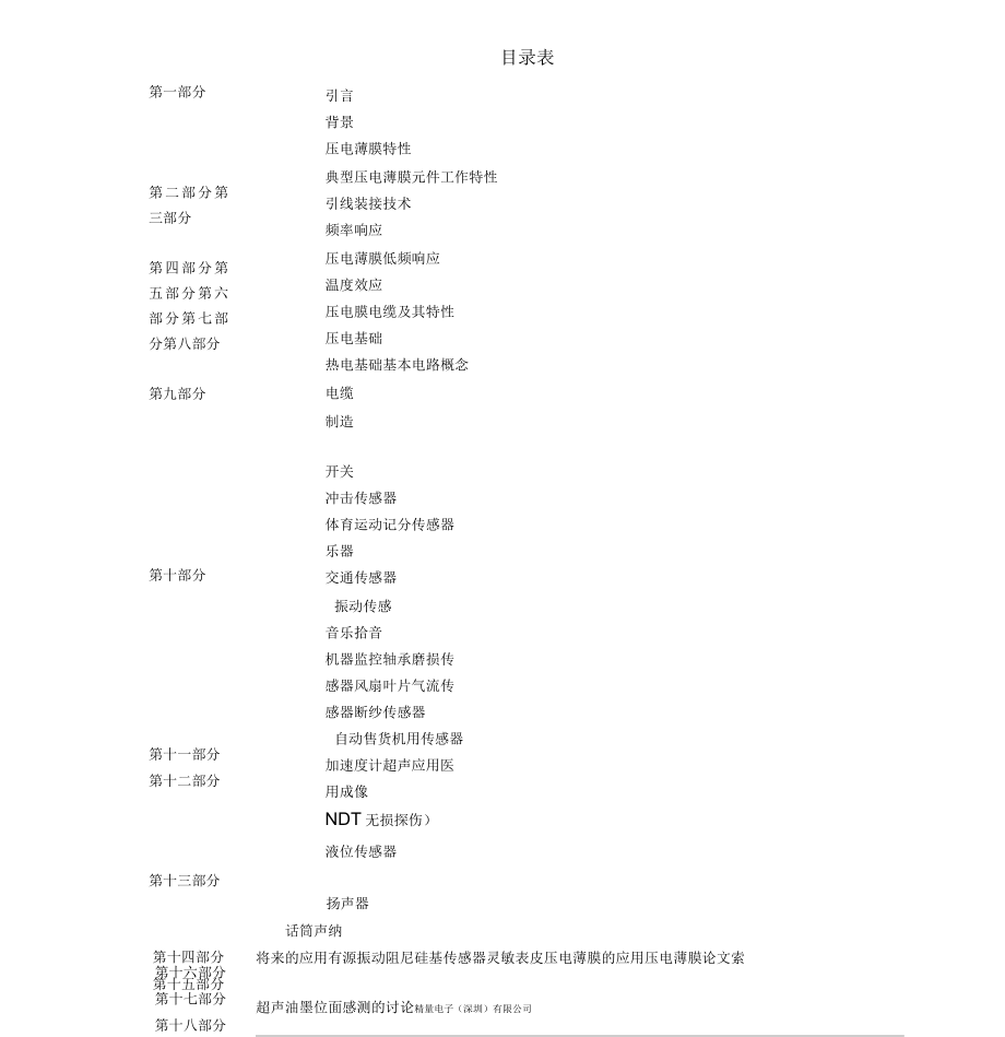 压电薄膜传感器中文技术手册_第2页