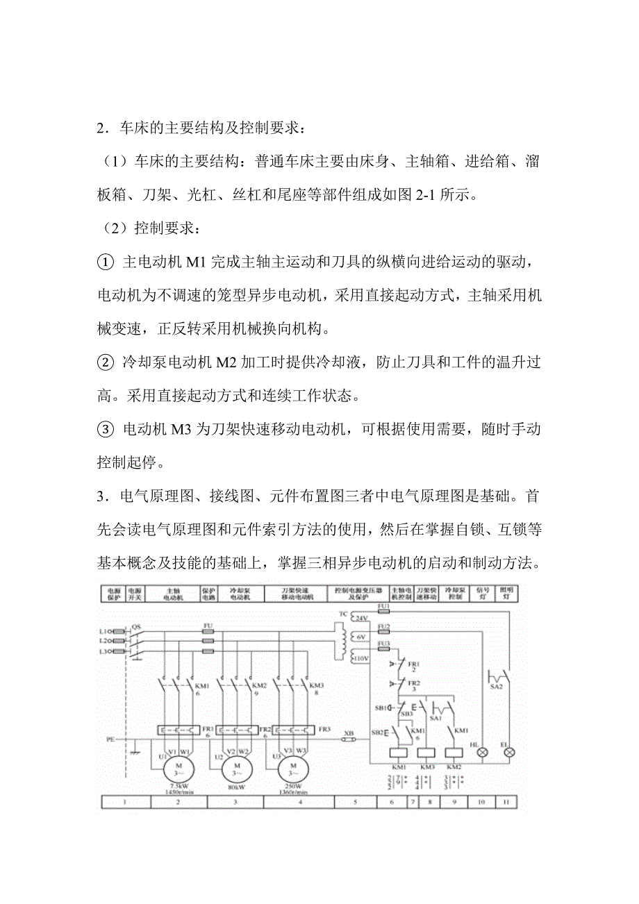 CA6140普通车床电气图的认识_第2页