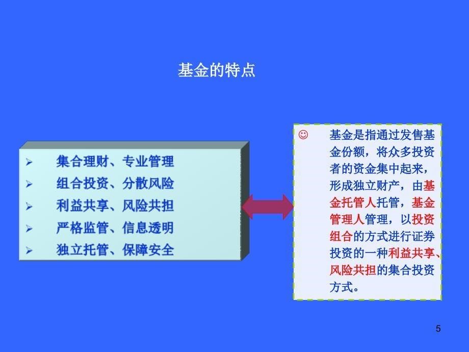 基金销售人员从业考试培训《基金基础知识_第5页