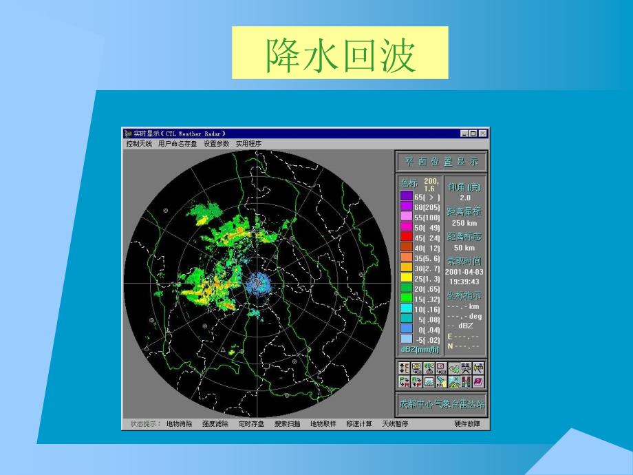 航空气象10.2雷达回波的识别课件_第3页