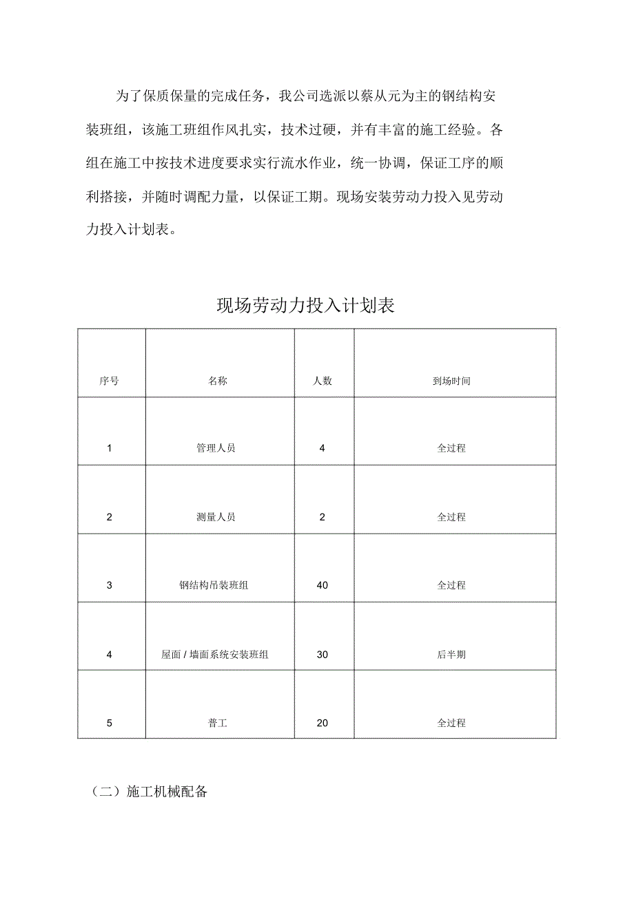 新建厂房钢结构施工组织研究设计_第4页