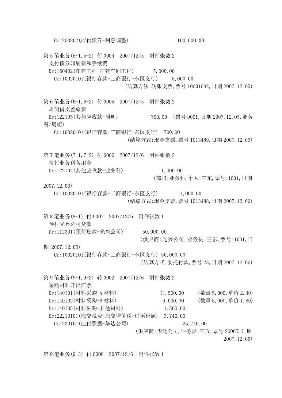 工厂(生产企业)记账凭证-会计分录.doc_第2页