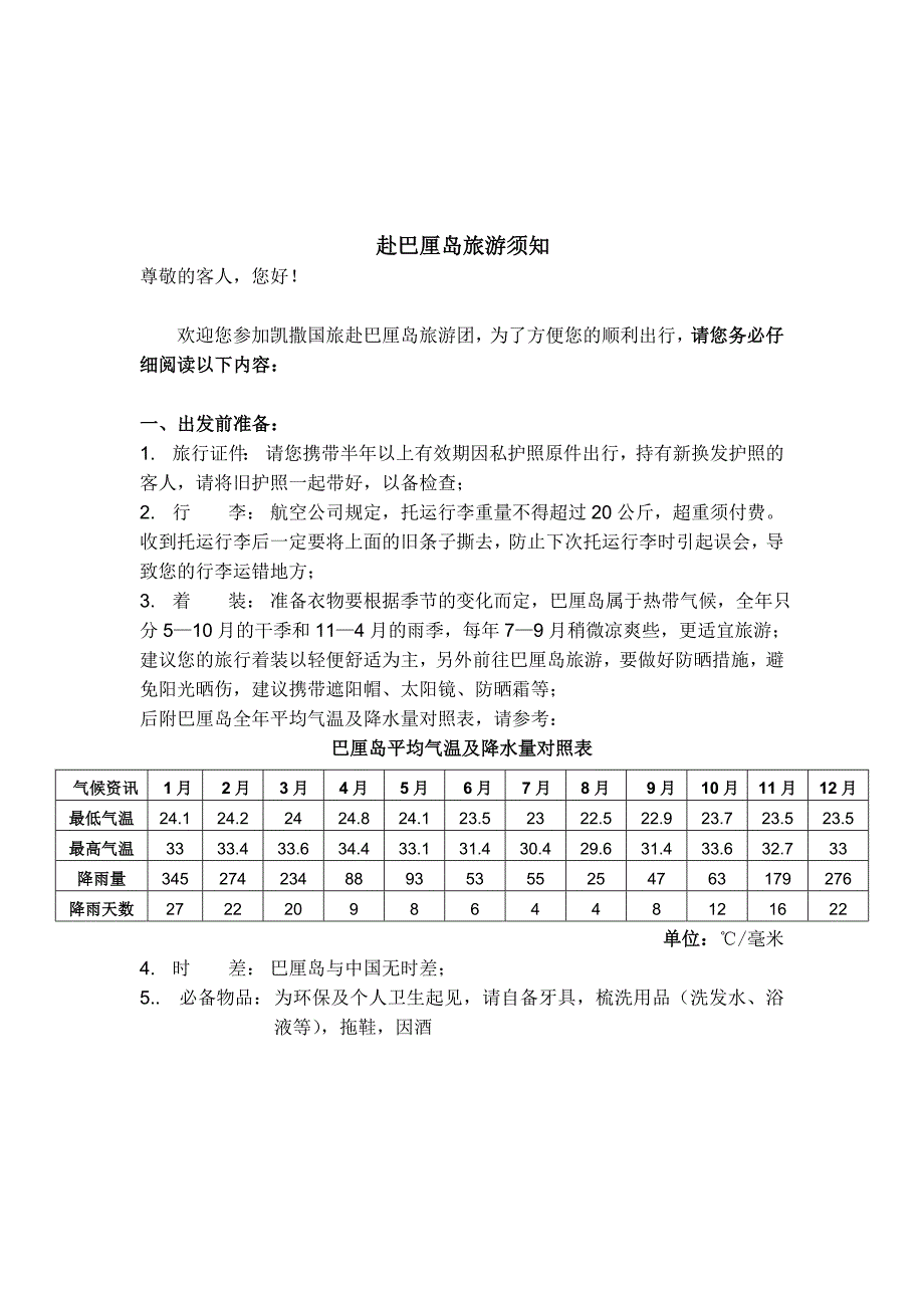 巴厘岛旅游须知_第1页