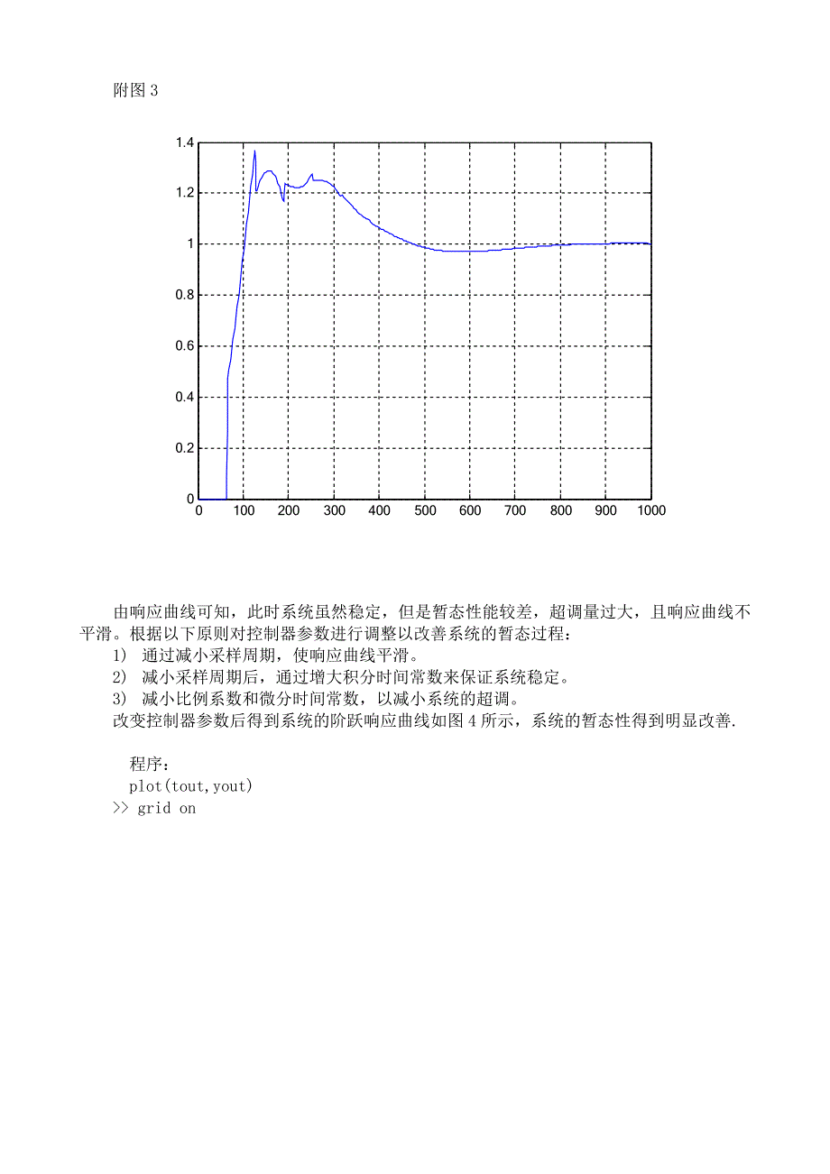 计算机控制课程设计PID控制算法的MATLAB仿真研究_第4页