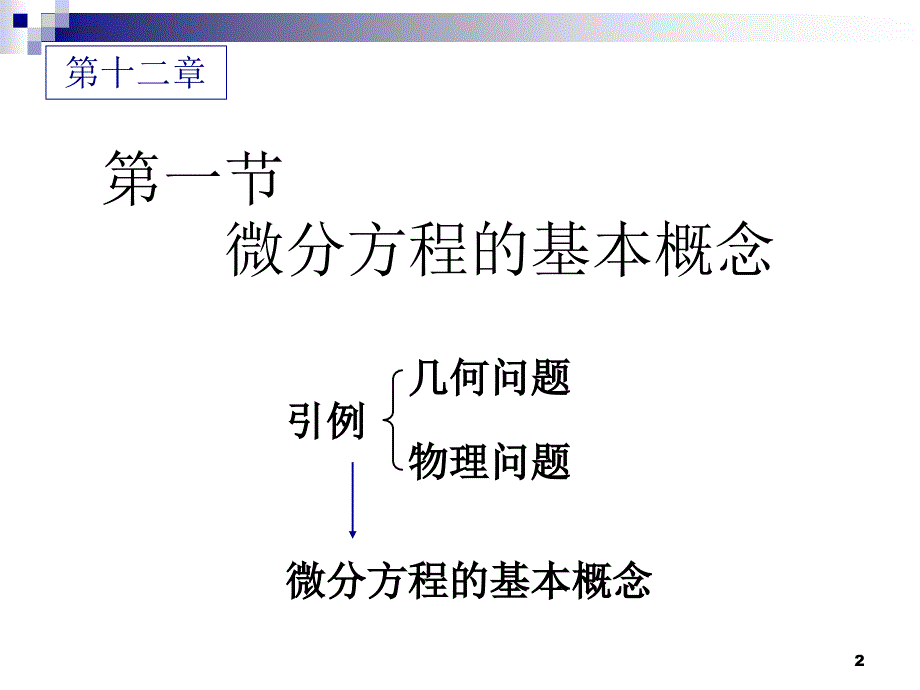 高等数学下微分方程ppt课件_第2页