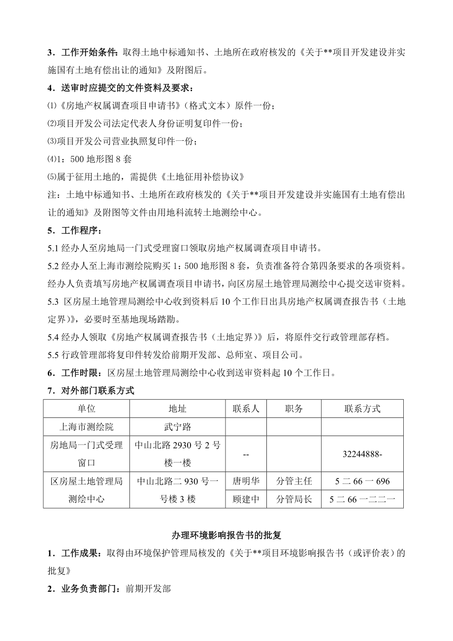 房地产项目开发操作手册_第4页