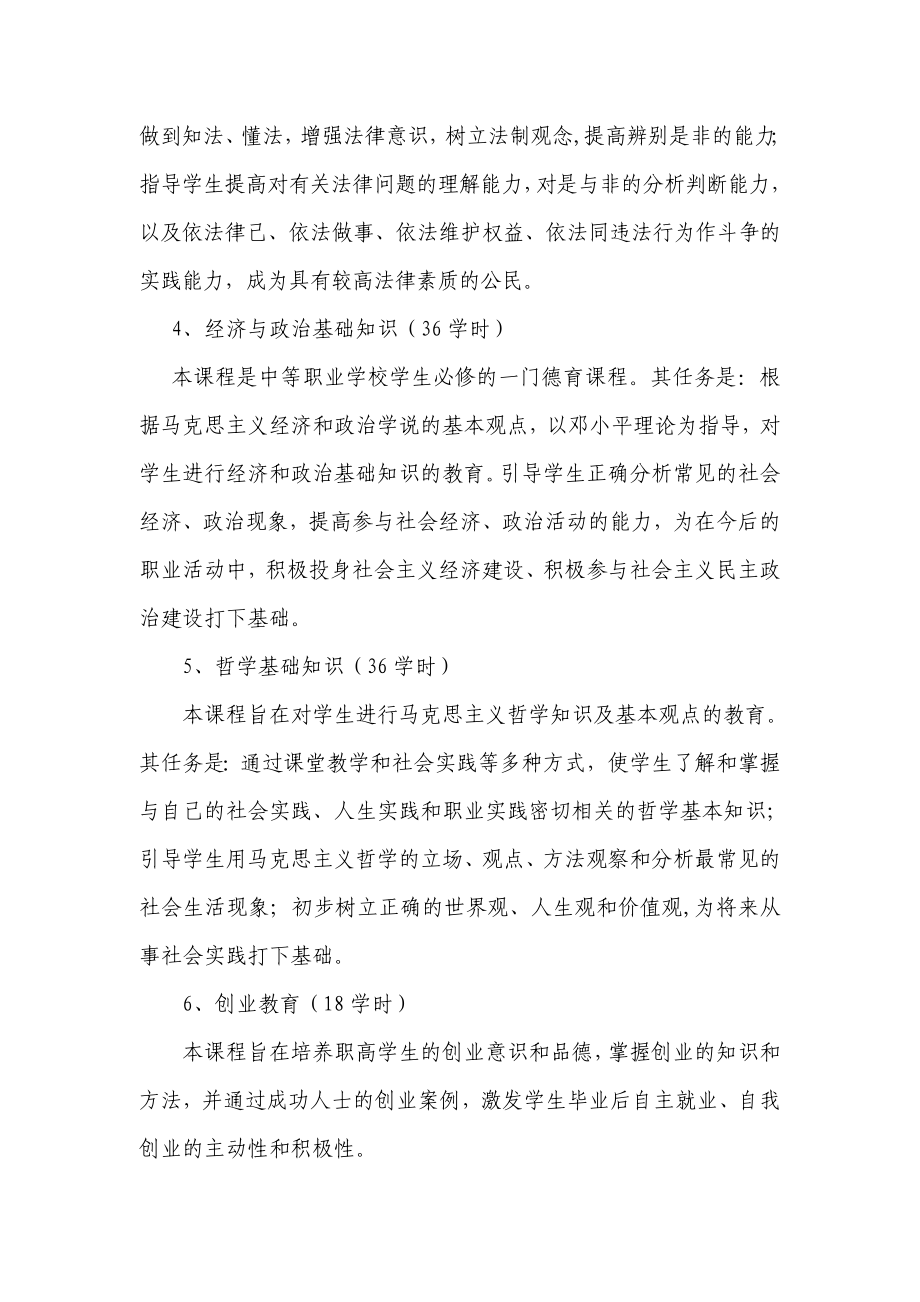 服装设计与工艺专业人才培养方案_第4页