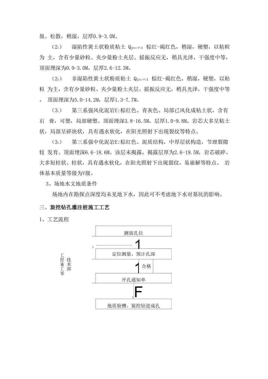 旋挖钻孔灌注桩及后注浆专项施工专业技术方案_第3页