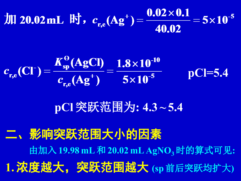 分析化学 第7章 沉淀滴定法_第4页