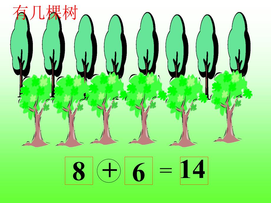 有几棵树课件(北师大版一年级数学上册课件)_第1页