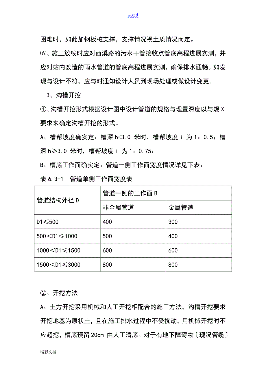 混凝土的管道施工方案设计1_第2页