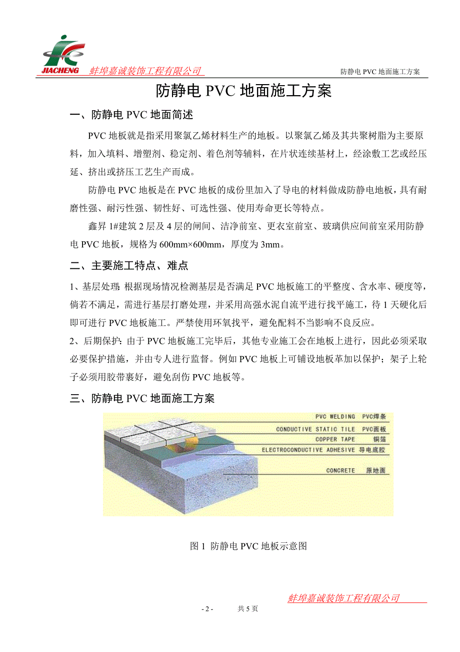 防静电PVC地面施工方案_第2页