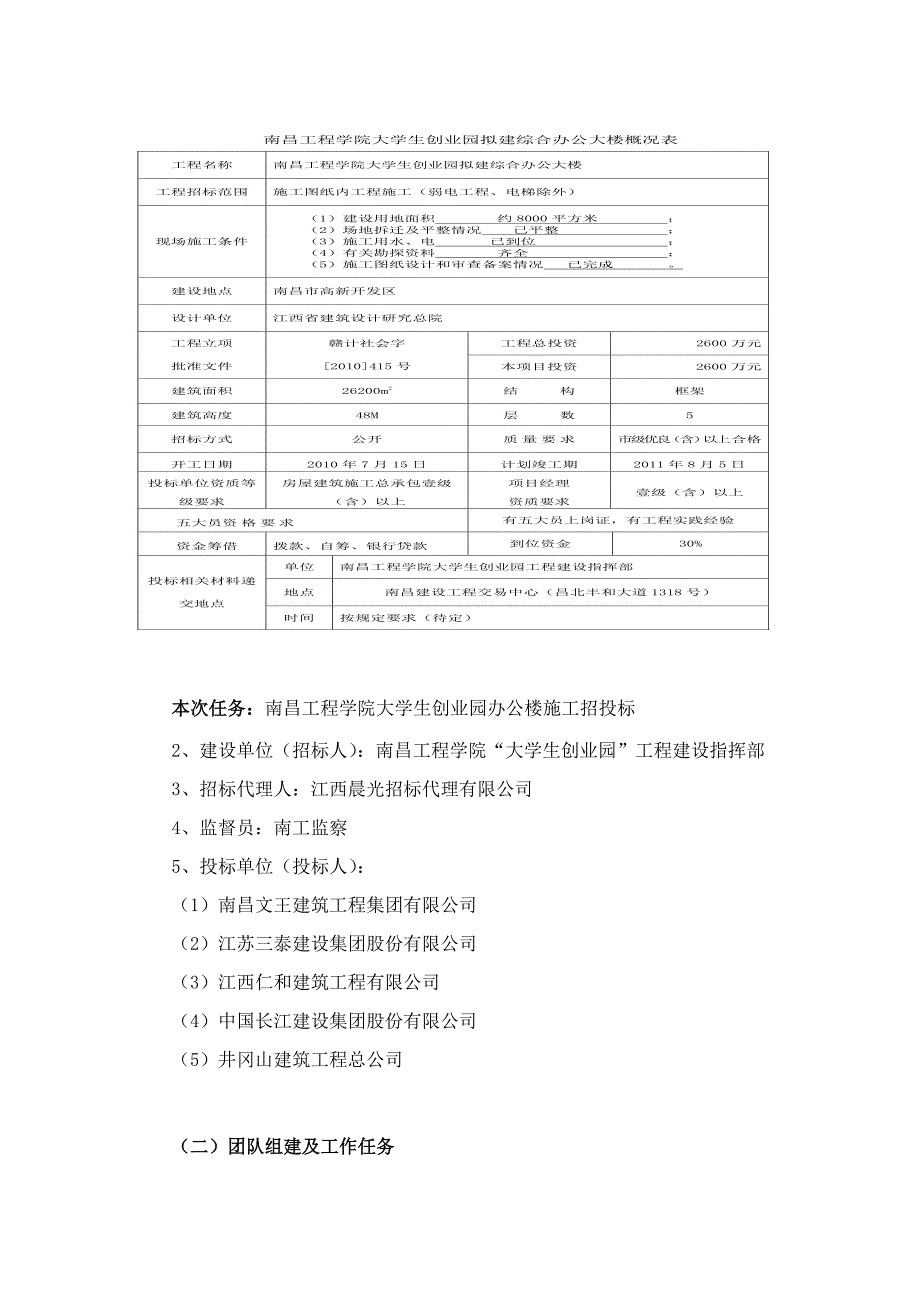 财务管理工程招投标实务模拟实训方案_第3页