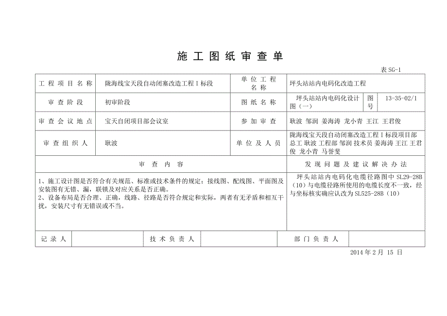 施 工 图 纸 审 查 单1.doc_第2页