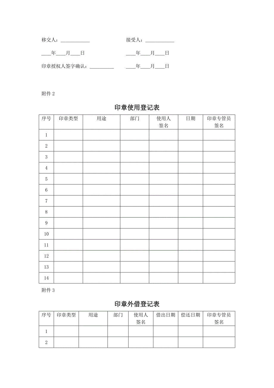 公司章照管理规章_第4页