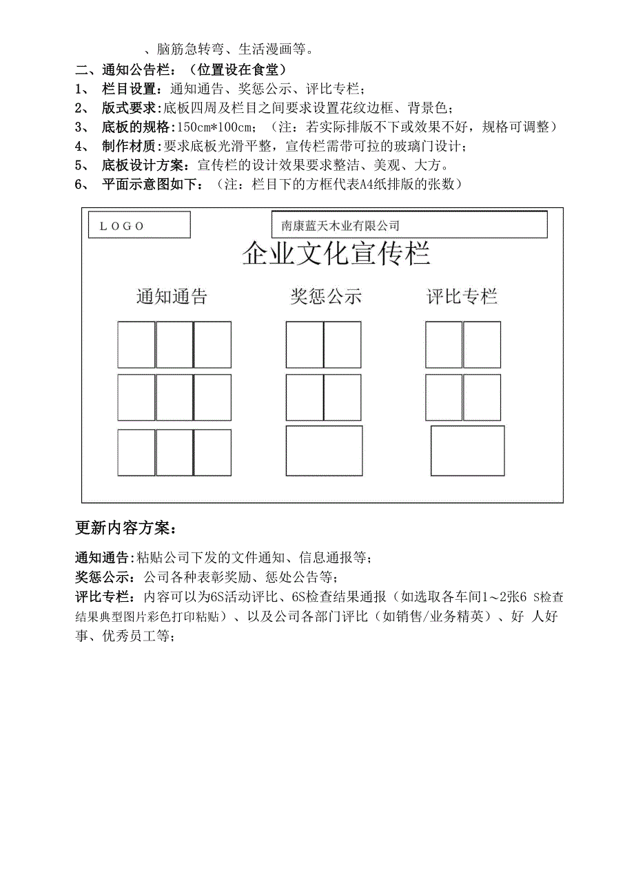 公司宣传栏制作方案_第2页