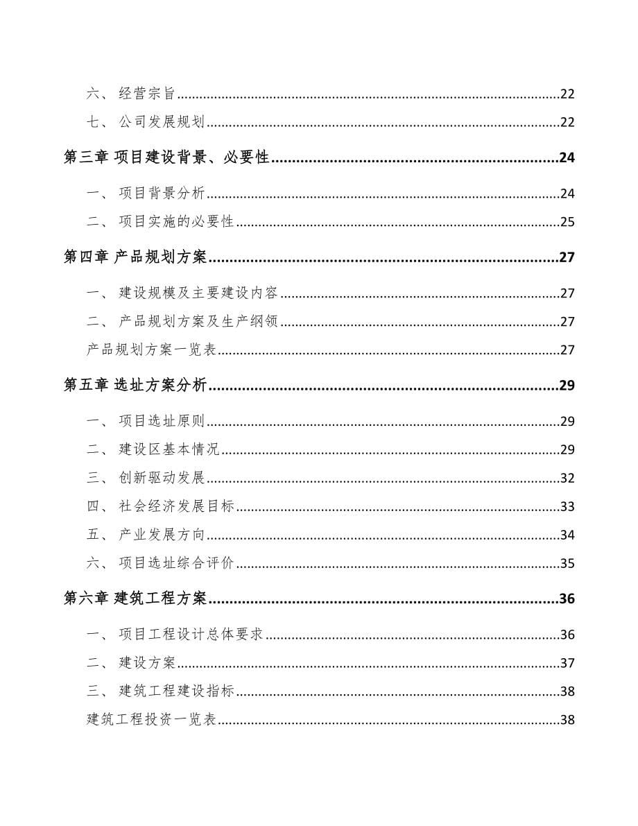 晶粒细化剂项目可行性研究报告_第5页