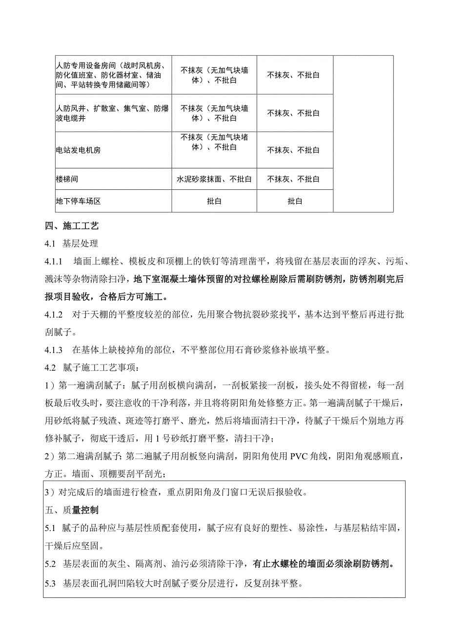 墙面批白技术交底记录_第2页