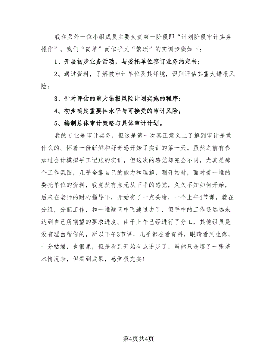 2023实习总结报告模板（2篇）.doc_第4页