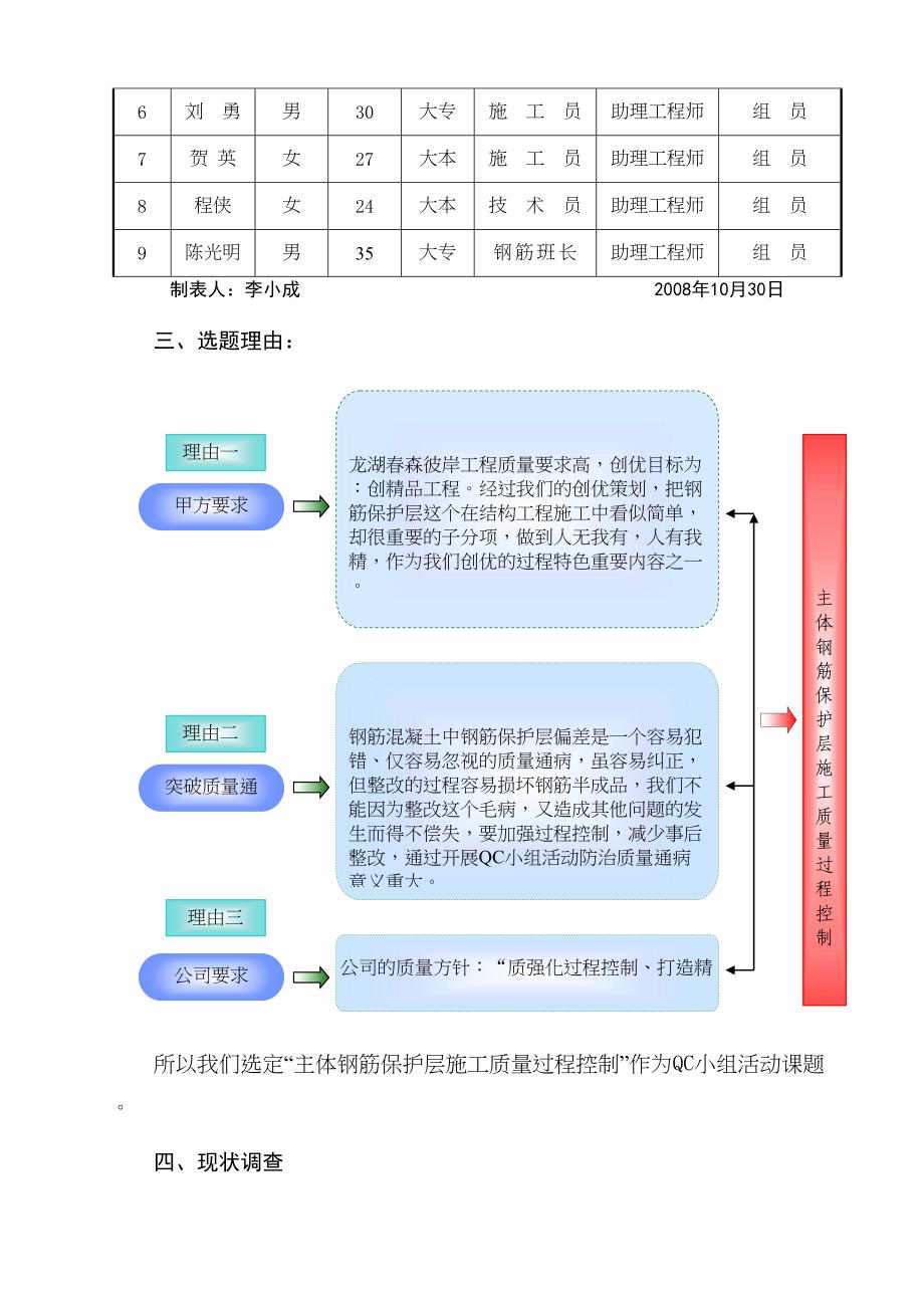 主体钢筋保护层施工质量控制QC成果(DOC 16页)_第3页