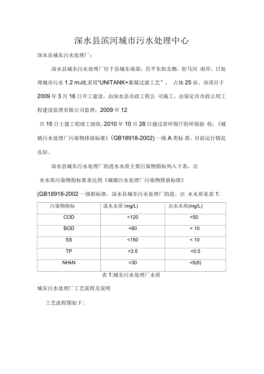 污水处理厂简介剖析_第1页