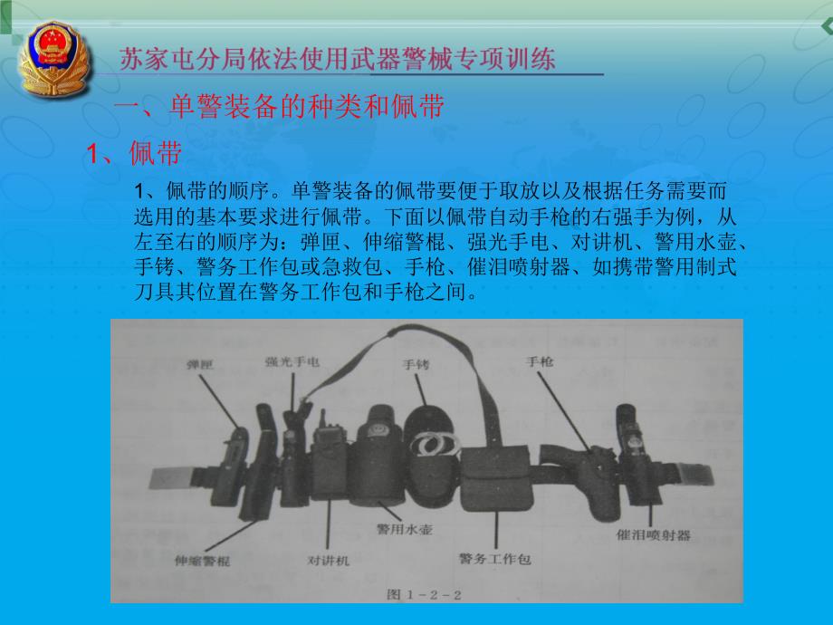 单警装备基础知识讲解ppt课件_第4页