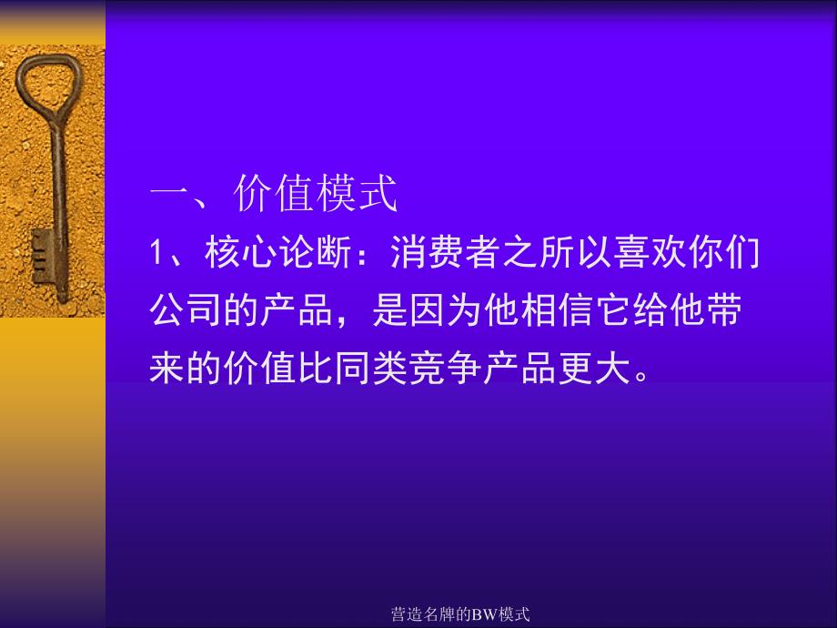 营造名牌的BW模式课件_第2页