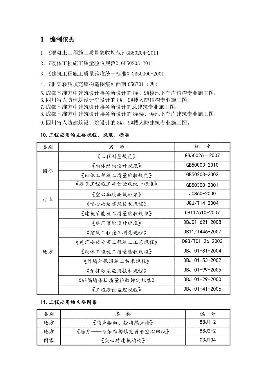 四川某高层住宅住宅楼及地下车库二次结构施工方案(附节点详图).doc_第3页