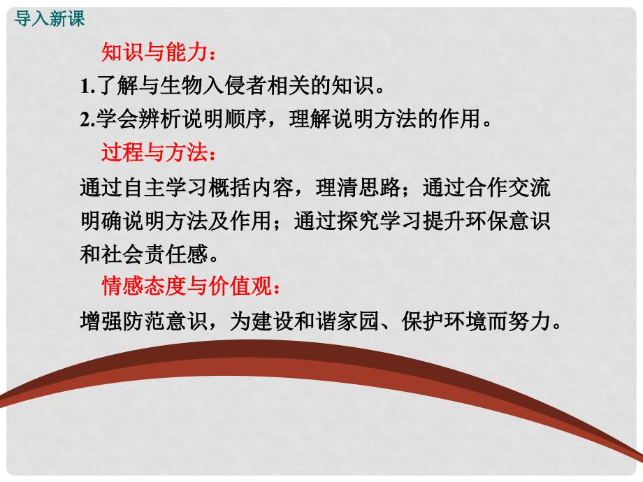 八年级语文上册 第四单元 19《生物入侵者》教学课件 （新版）新人教版_第2页