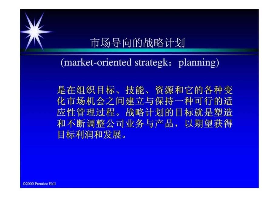 营销管理分折计划执行和控制第三章战略计划与营销过程_第3页