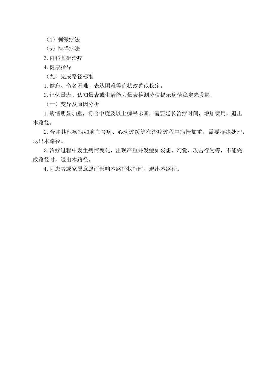 老年病科 呆病（阿尔茨海默病）中医临床路径（试行版2017）_第3页