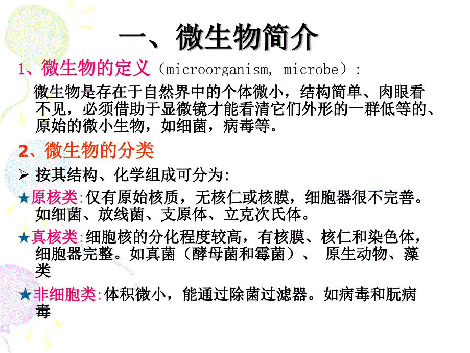 微生物基础知识培训-微生物基础知识及洁净区微生物控制PPT_第3页