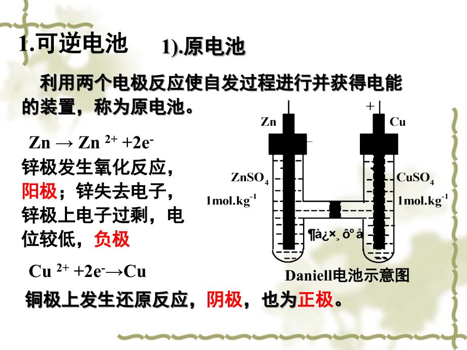 电化学可逆电池原电池电解池概要_第2页