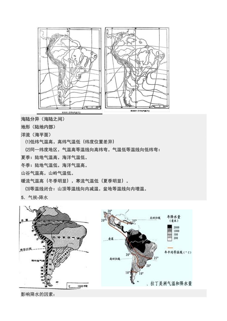 2012年高二地理备考资料--拉丁美洲-南美洲_第2页