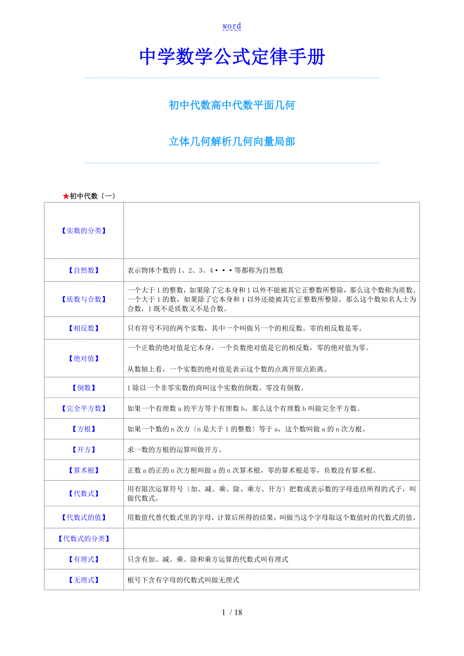 初中数学公式大全79973_第1页